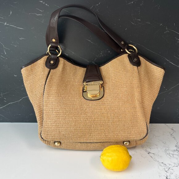 Michaels Kors Rattan Shoulder Bag - Picture 7 of 7